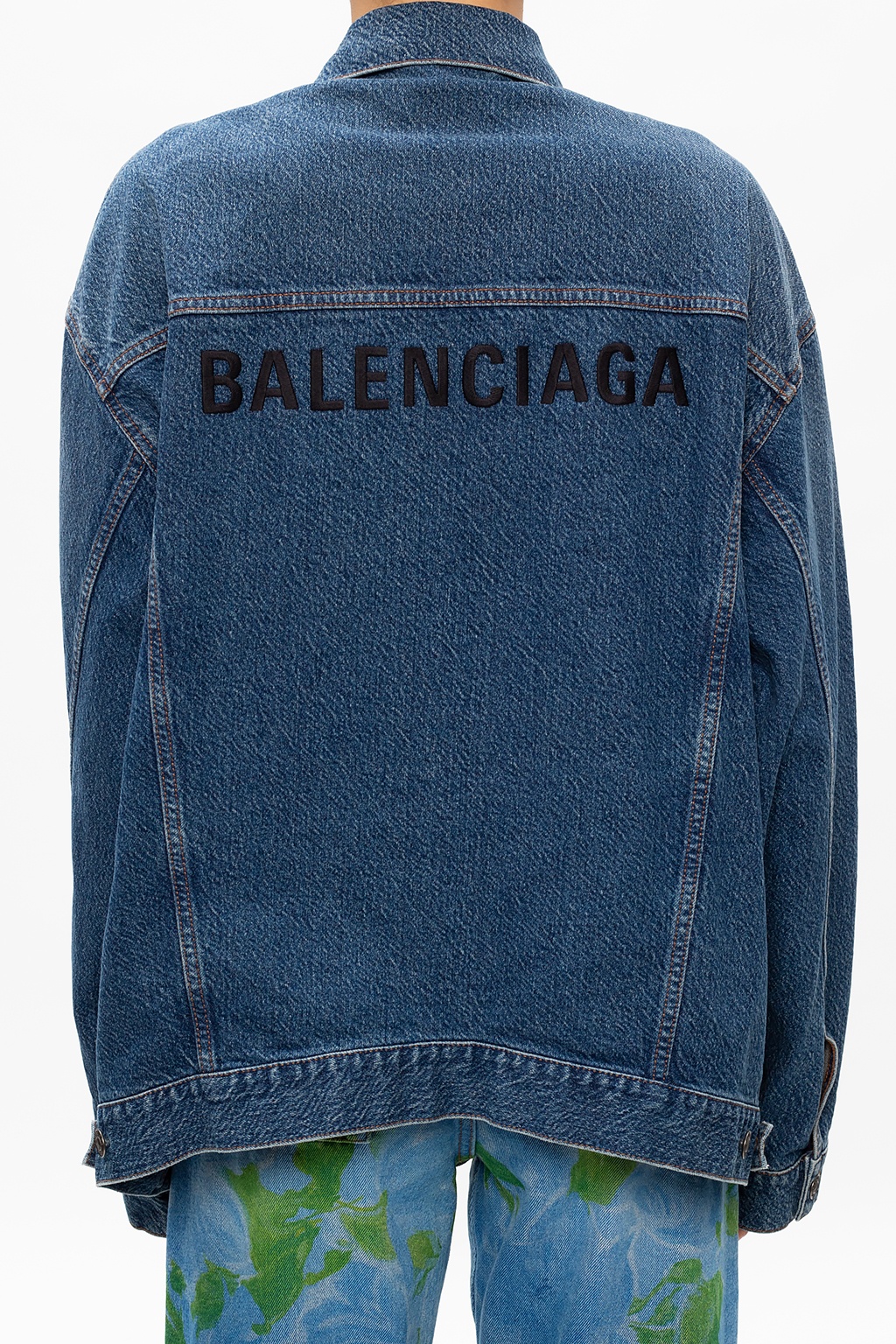 Oversize denim jacket Balenciaga - GenesinlifeShops NZ - alexander